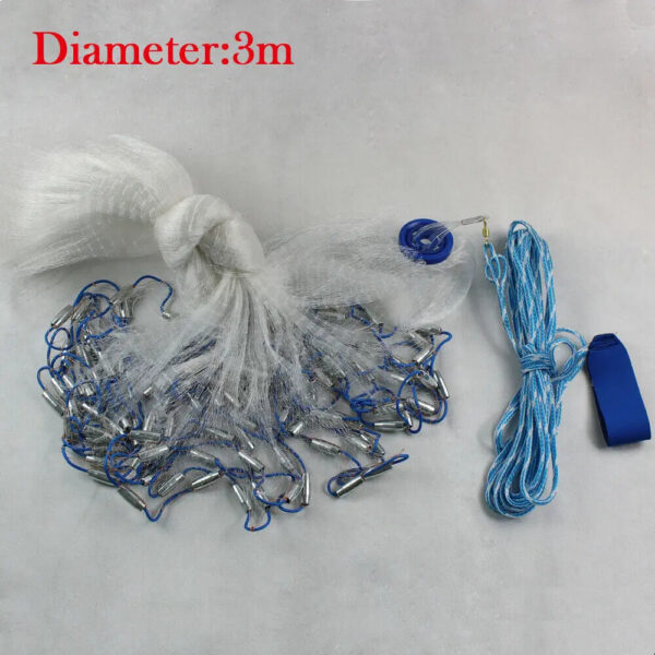Filet de pêche Epervier Diam. 3m livraison rapide – Image 10